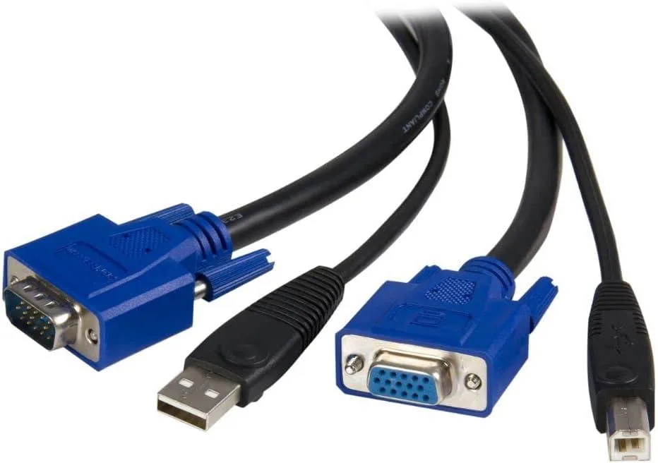 suranus suranus 10ft 2-in-1 Universal USB KVM Cable — product photo