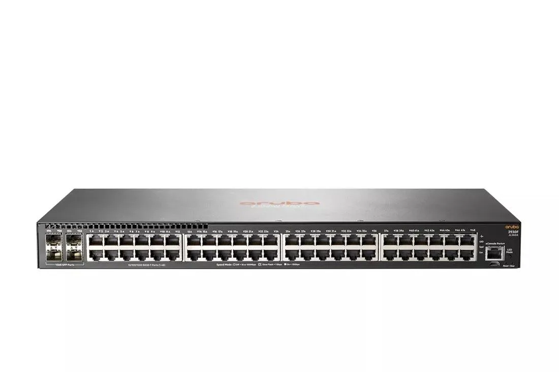 HP HP Aruba 2930F 48G JL260A 4SFP network switch — product photo
