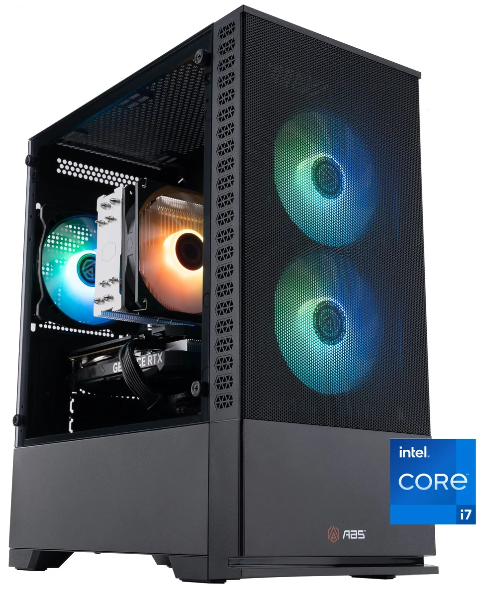 ABS ABS CA14700F40603 Cyclone Aqua gaming PC i7-14700F RTX 4060 32GB 2TB — product photo