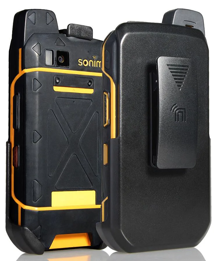 Nakedcellphone Nakedcellphone Holster Clip with Stand for Sonim XP7 XP7700 Black 13-Position Clip — product photo