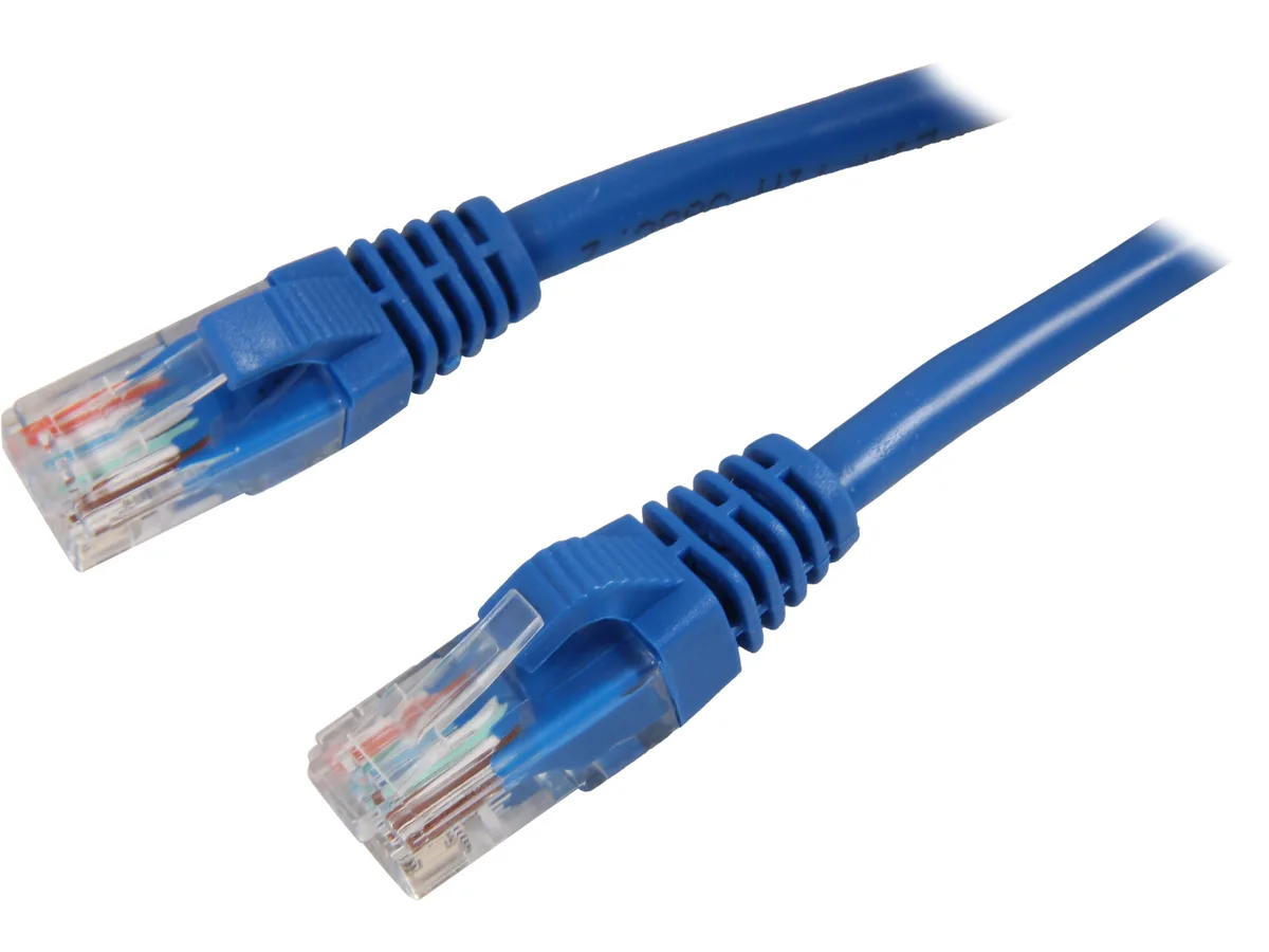 Cables To Go Cables To Go 22012 Cat5e network ethernet cable 15 ft Blue — product photo