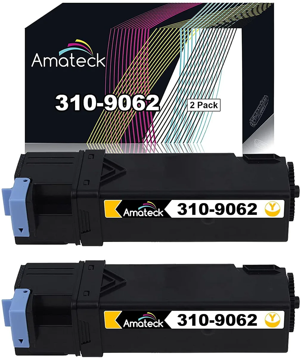 NuoTo NuoTo Dell 310 9062 KU054 Yellow 2 Pack Ink Cartridge — product photo