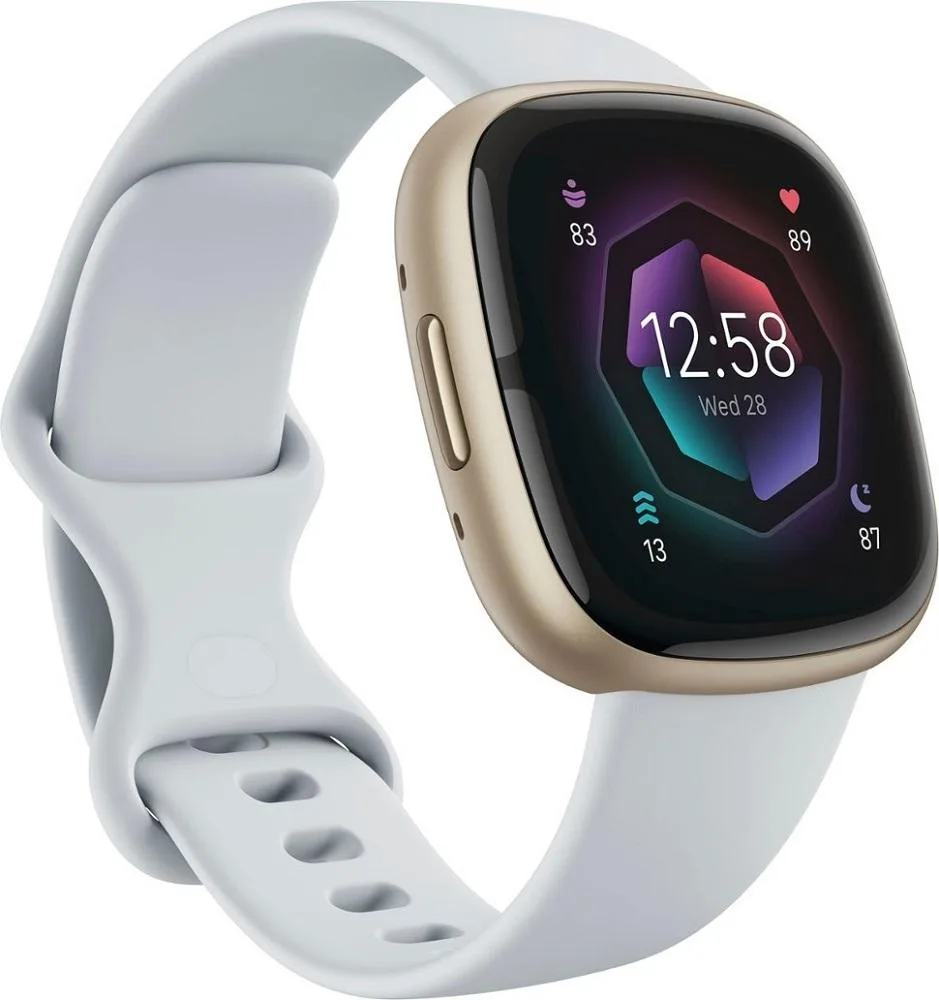 Fitbit Fitbit Sense 2 Smartwatch Blue Mist / Pale Gold — product photo