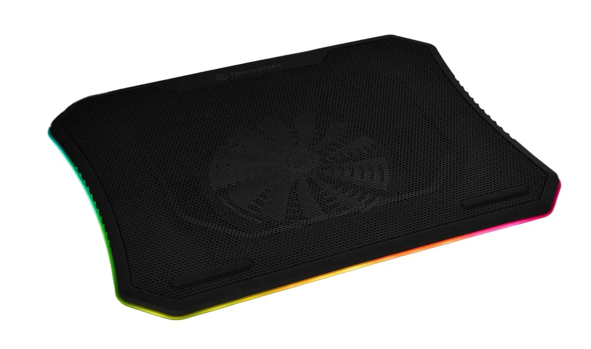  Thermaltake Massive 20 RGB Laptop Cooling Pad 200mm Fan 10-19 inch — product photo