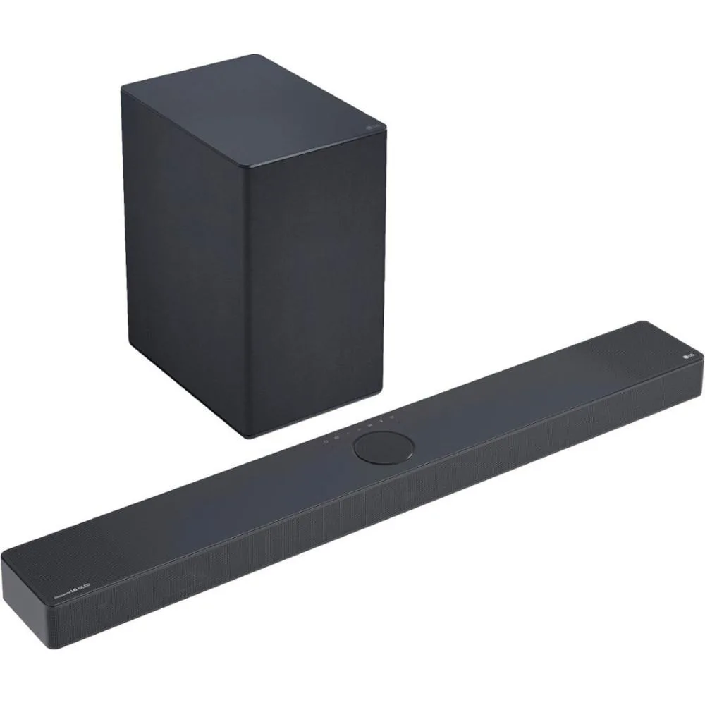 LG Electronics LG Electronics SC9S 3.1.3 Channel Sound Bar System with Wireless Subwoofer and Synergy Bracket - Black — product photo
