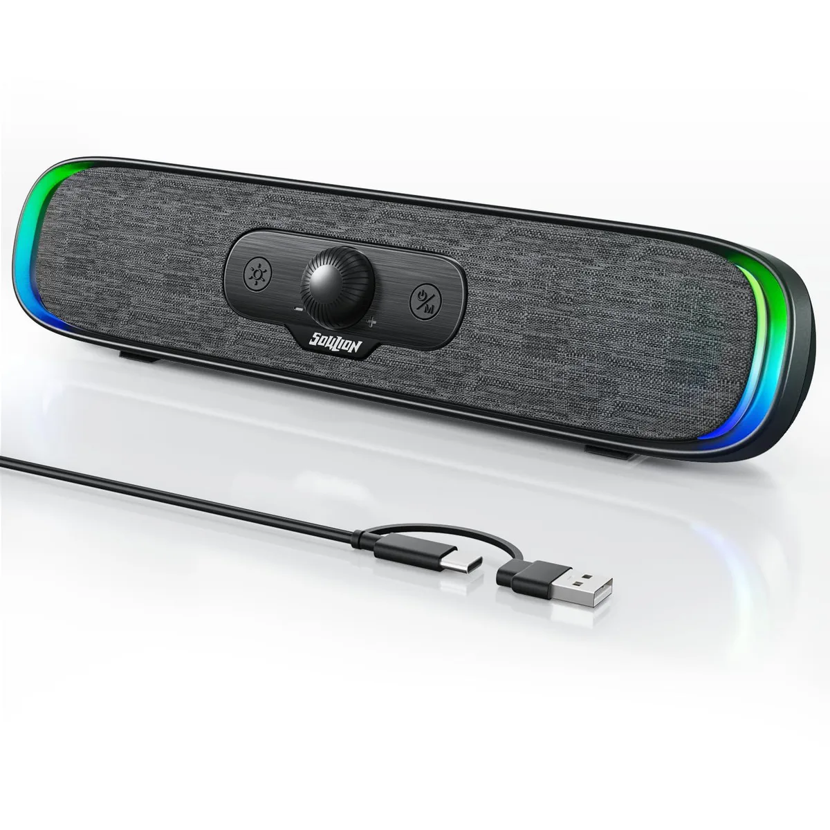  SOULION R200 2.0 Soundbar Speaker 6W 18Hz 4Ω 40dB — product photo