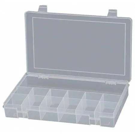 Durham Durham SP13-CLEAR 13 compartment box 11 in wide — product photo