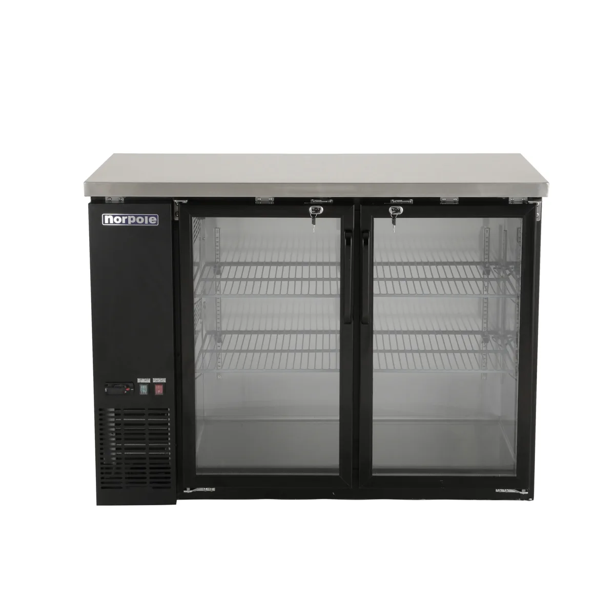 Magic Chef Magic Chef 12 cu. ft. 2-Door Under Bar Refrigerator Black — product photo