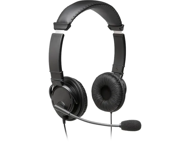 Kensington Kensington 97603 Circumaural Headphones Black 40mm Noise Cancelling Mic — product photo