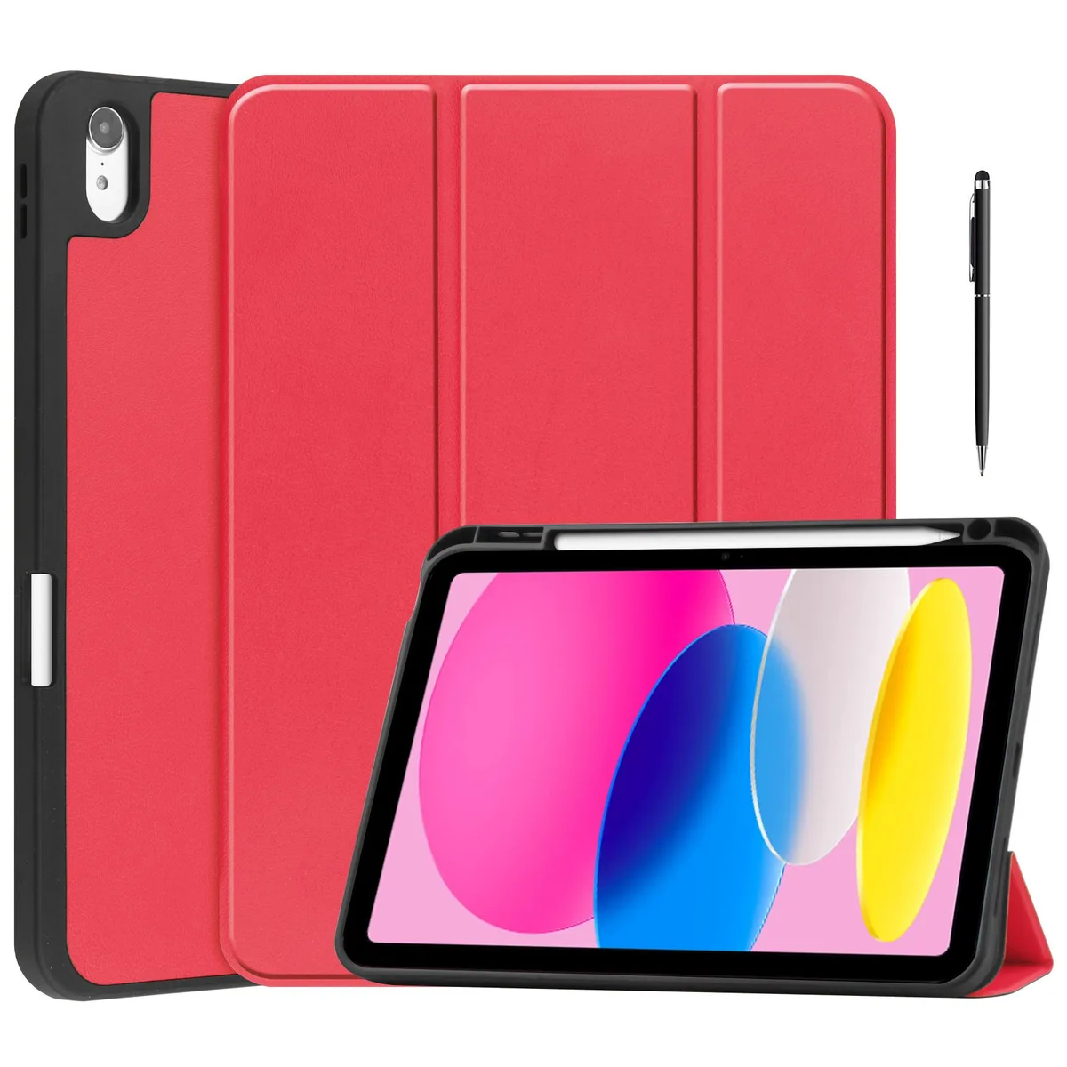Werleo Werleo A3354 iPad case 11 inch 2025 / 10.9 inch 2022 red — product photo