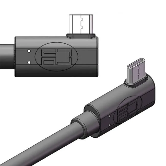 xiwai xiwai USB 3.1 Type-C Left Right Angled to USB 3.0 Data Cable 120cm — product photo