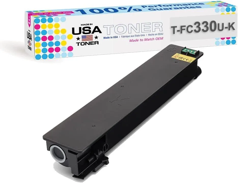 MADE IN USA TONER MADE IN USA TONER T-FC330U-K Black Toner Cartridge 18400 pages — product photo