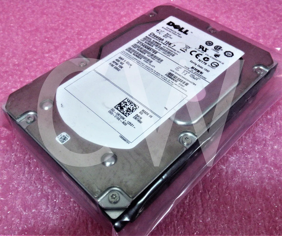 DELL DELL ST3450857SS 450GB 15K RPM 6Gb/s 3.5" SAS internal hard drive — product photo