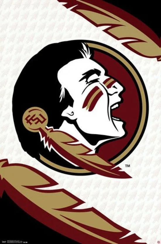 Florida State Seminoles 2014 logo poster print 22 by 34 inches