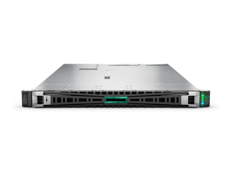 HPE HPE ProLiant DL360 G12 1U rack server Xeon 6 6515P 16-core 64GB DDR5 2×480GB SATA SSD P89995-005 — product photo