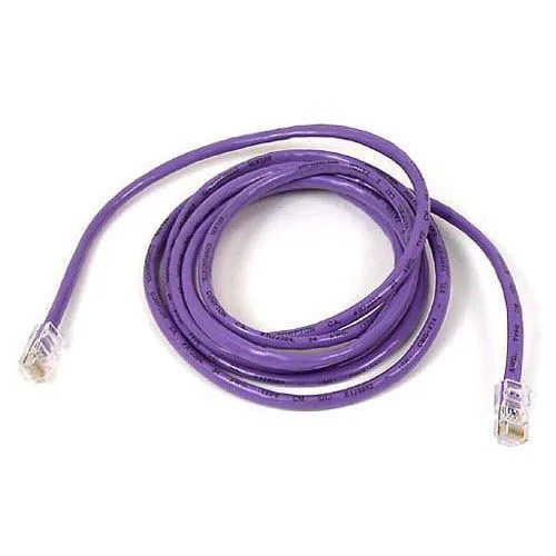 Belkin Belkin A3L980-02-PUR-S network ethernet cable Cat 6 2 ft Purple — product photo