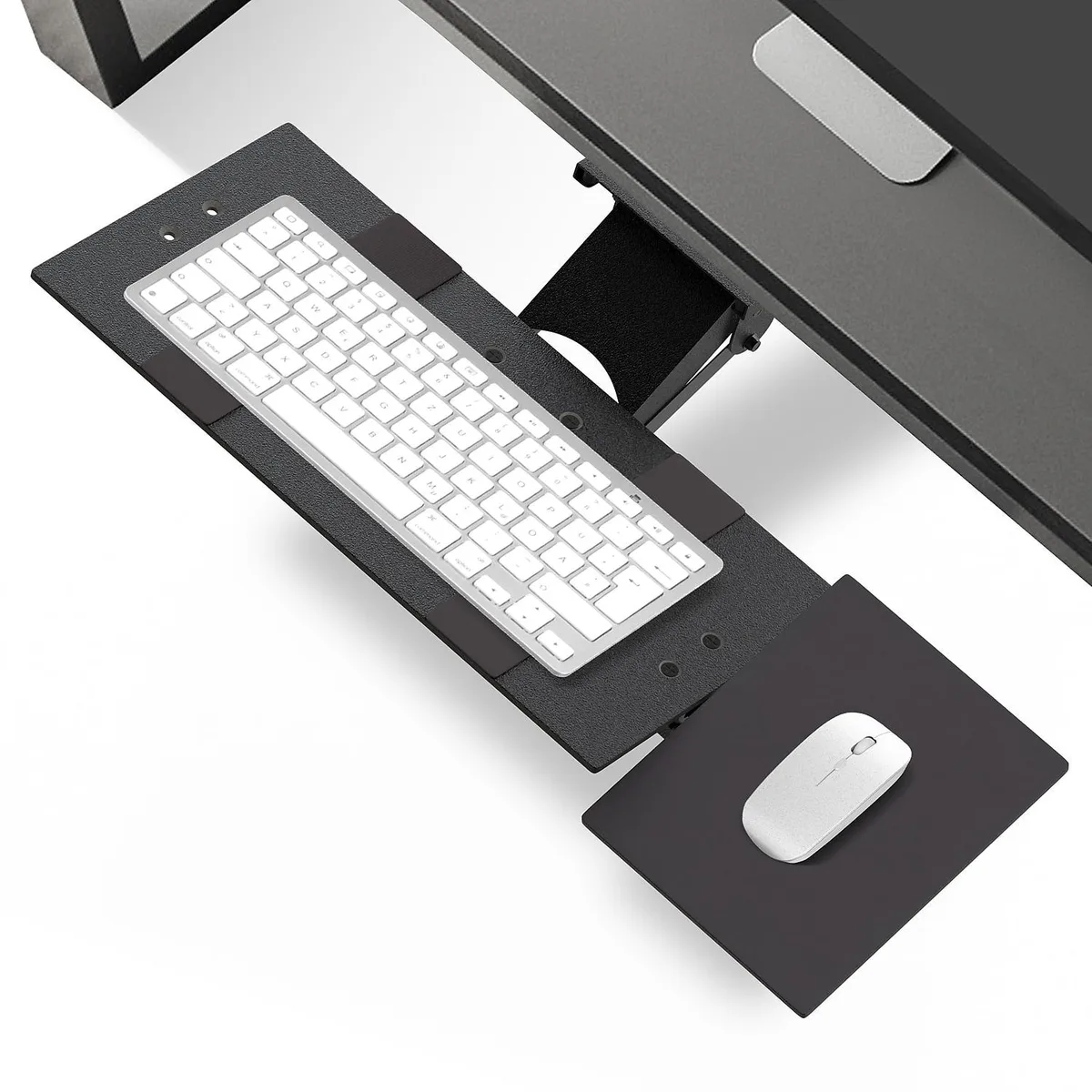 Uncaged Ergonomics Uncaged Ergonomics KT1 Ergonomic Keyboard Tray Under Desk Black — product photo