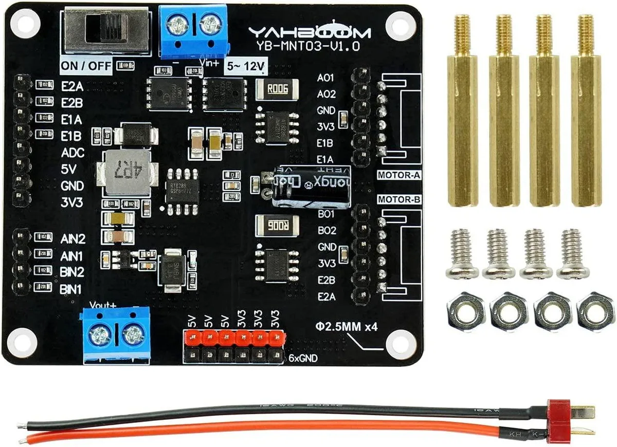 yahboom Yahboom AT8236 Dual H-Bridge Motor Drive Board development board — product photo