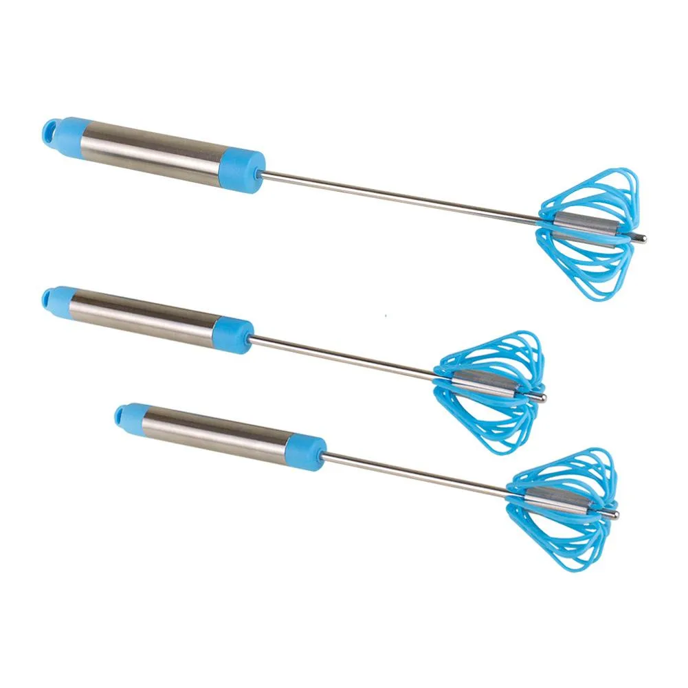 Electronic Depot Electronic Depot UT1001BUDRM Hand Mixer Whisk Set Blue 12 14 inch 3 Pack — product photo