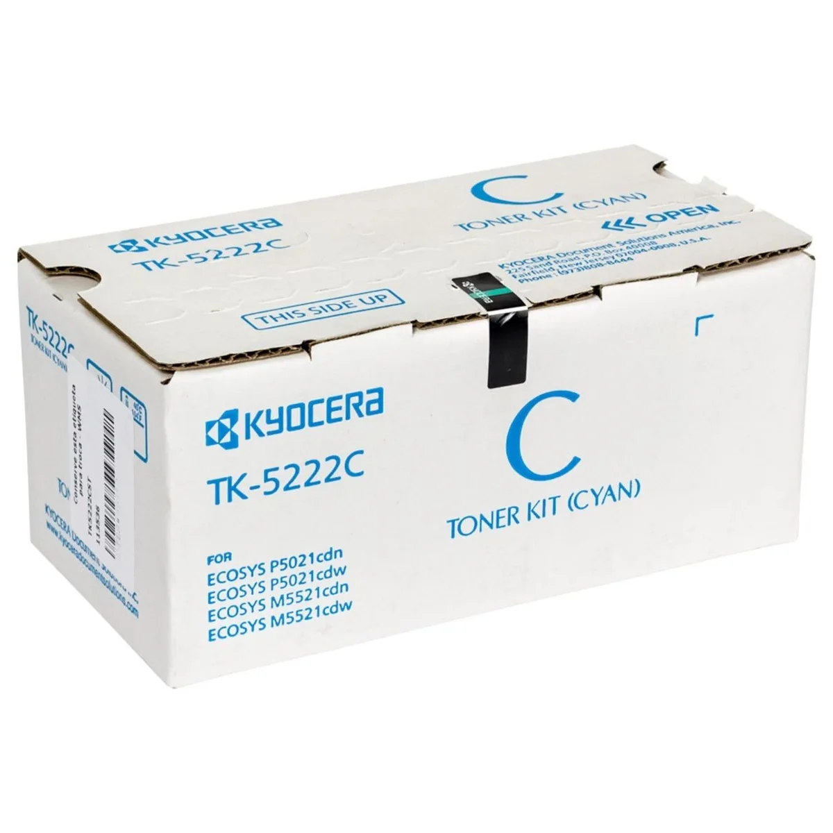 Kyocera Kyocera TK5222C Cyan toner cartridge (genuine brands) — product photo