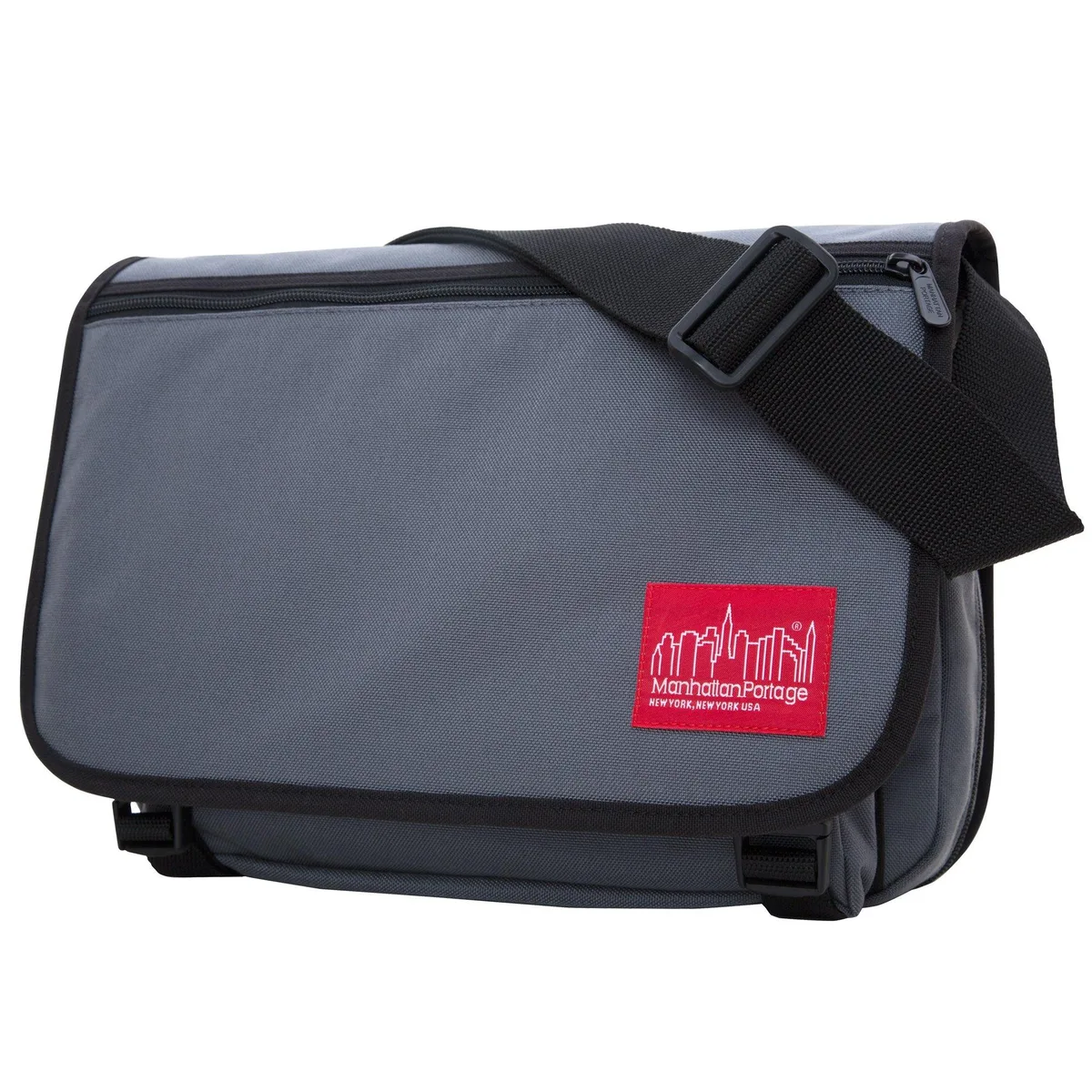 Manhattan Portage Manhattan Portage Europa 13" Laptop Messenger Bag Grey — product photo