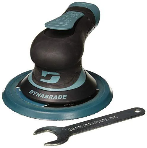 DYNABRADE DYNABRADE X61H Dynorbital Extreme Silver 6" 12K RPM — product photo