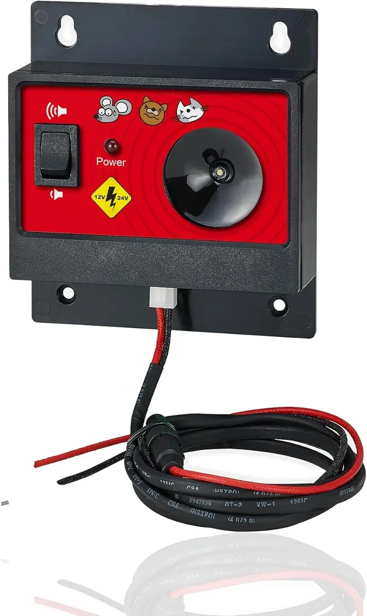 DIGISINE DIGISINE UP-11N8 Ultrasonic Rodent Repeller 12V 24V Red — product photo
