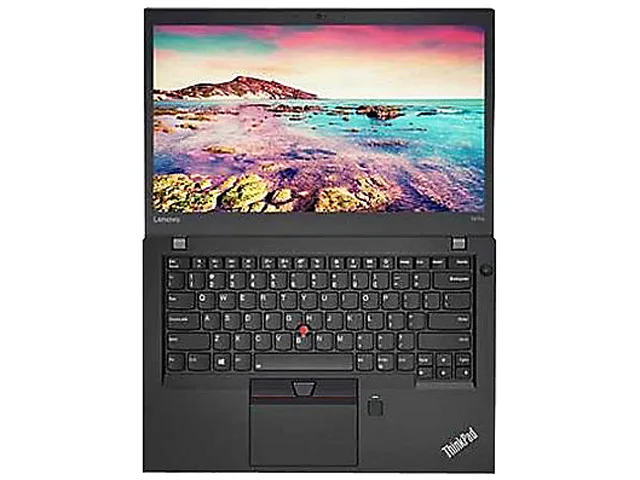 Lenovo Lenovo ThinkPad T470s 20HF0013US 14" laptop i7-7600U 2.80GHz 8GB 256GB Windows 10 Pro — product photo