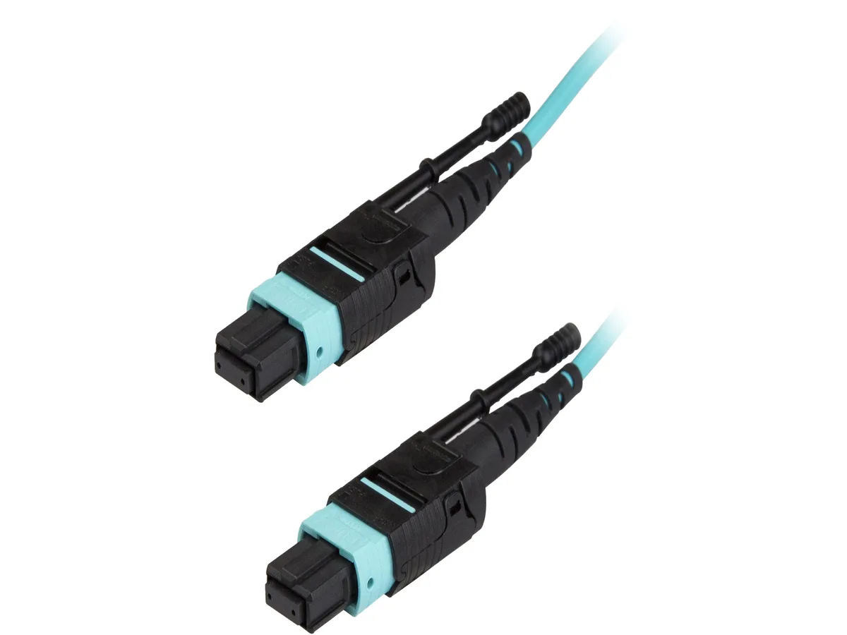 STARTECH STARTECH MPO12PL5M fibre optic cable 15 ft OM3 40Gb 12-fiber — product photo