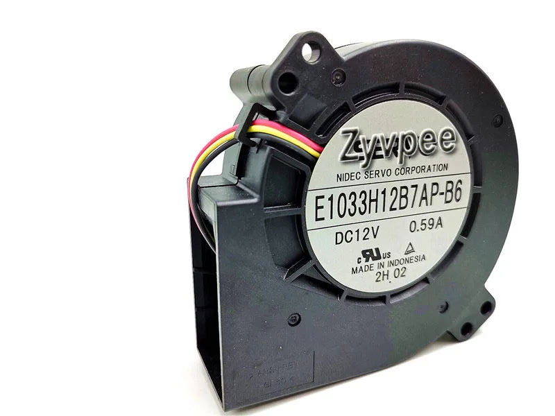 Zyvpee Zyvpee E1033H12B7AP-B6 100mm 3-wire case fan — product photo