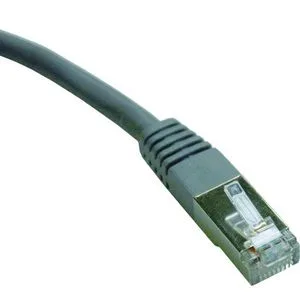Tripp Lite Tripp Lite N105-100-GY network ethernet cable 100 ft Cat5e 350MHz shielded gray — product photo