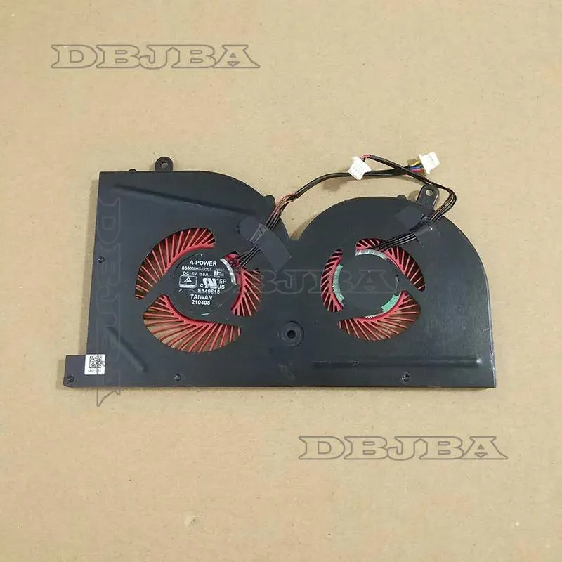 DBTLAP DBTLAP GPU Cooling Fan for MSI GS63 GS73 MS-16K2 MS-17B1 BS5005HS-U2L1 5v .5a — product photo