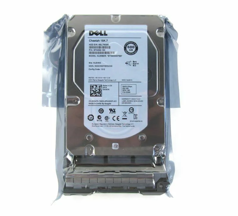 DELL DELL W347K 600GB 15K 3.5" 6GBPS SAS HDD internal hard drive — product photo