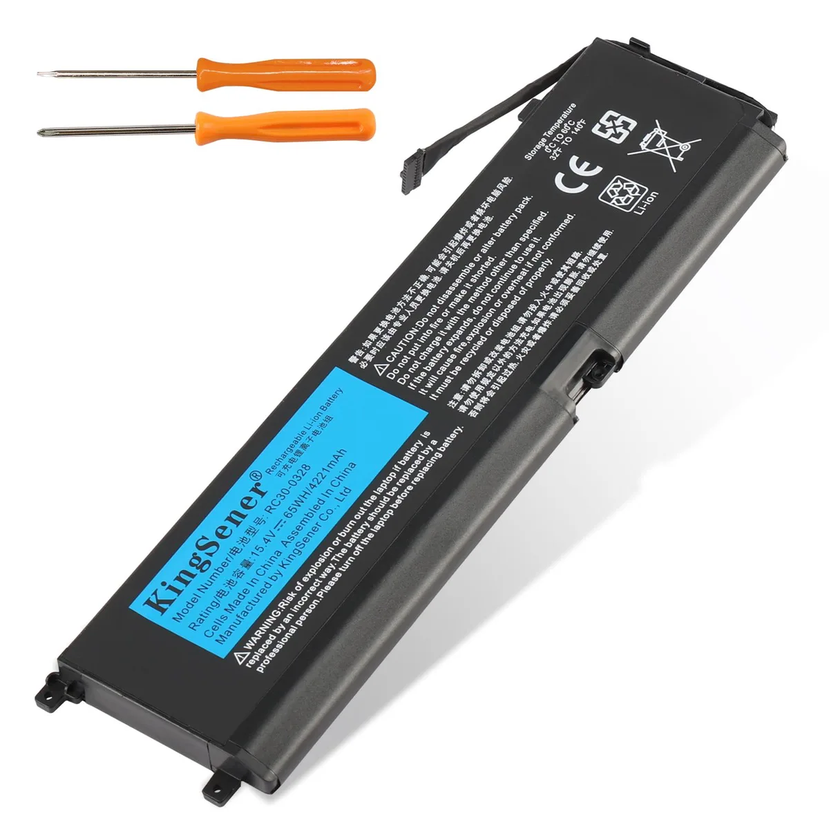 KingSener KingSener RC30-0328 65WH 15.4V laptop battery for Razer Blade 15 2020 — product photo