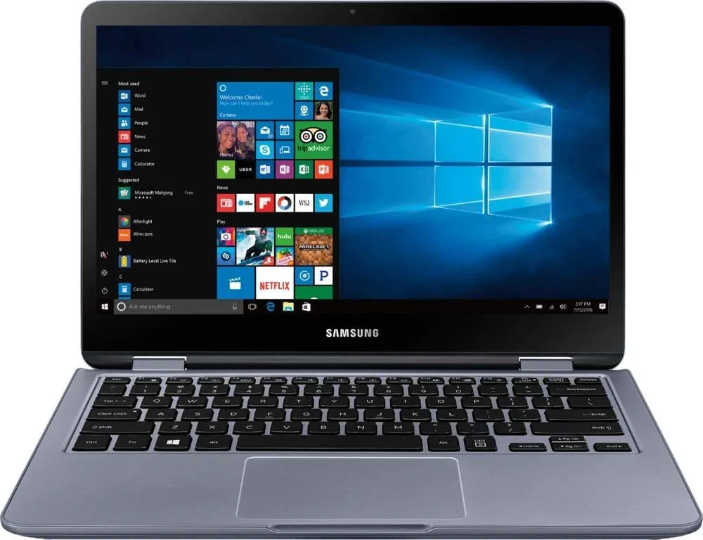 SAMSUNG SAMSUNG Notebook 7 Spin 2-in-1 13.3" i5-8250U 8GB 256GB Silver — product photo