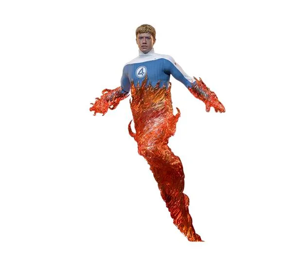 Hot Toys Hot Toys MMS829B Human Torch 1/6 action figure — product photo