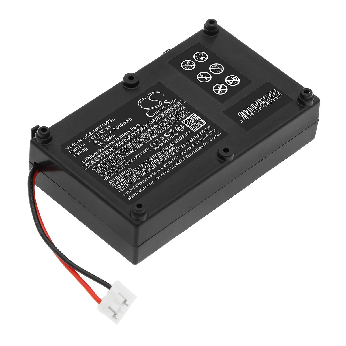 Cameron &amp; Co Cameron &amp; Co DS-CS-HNY100SL 3.7V 3000mAh Li-Polymer GPS battery — product photo
