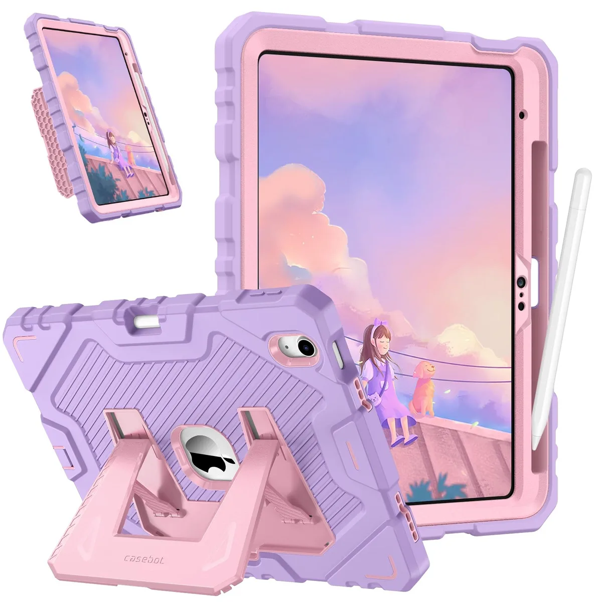 Speck EPAS186 iPad (A16) 11th Gen 11 Inch 2025 & iPad 10th Gen 10.9 Inch 2025 Rugged Case Purple — product photo
