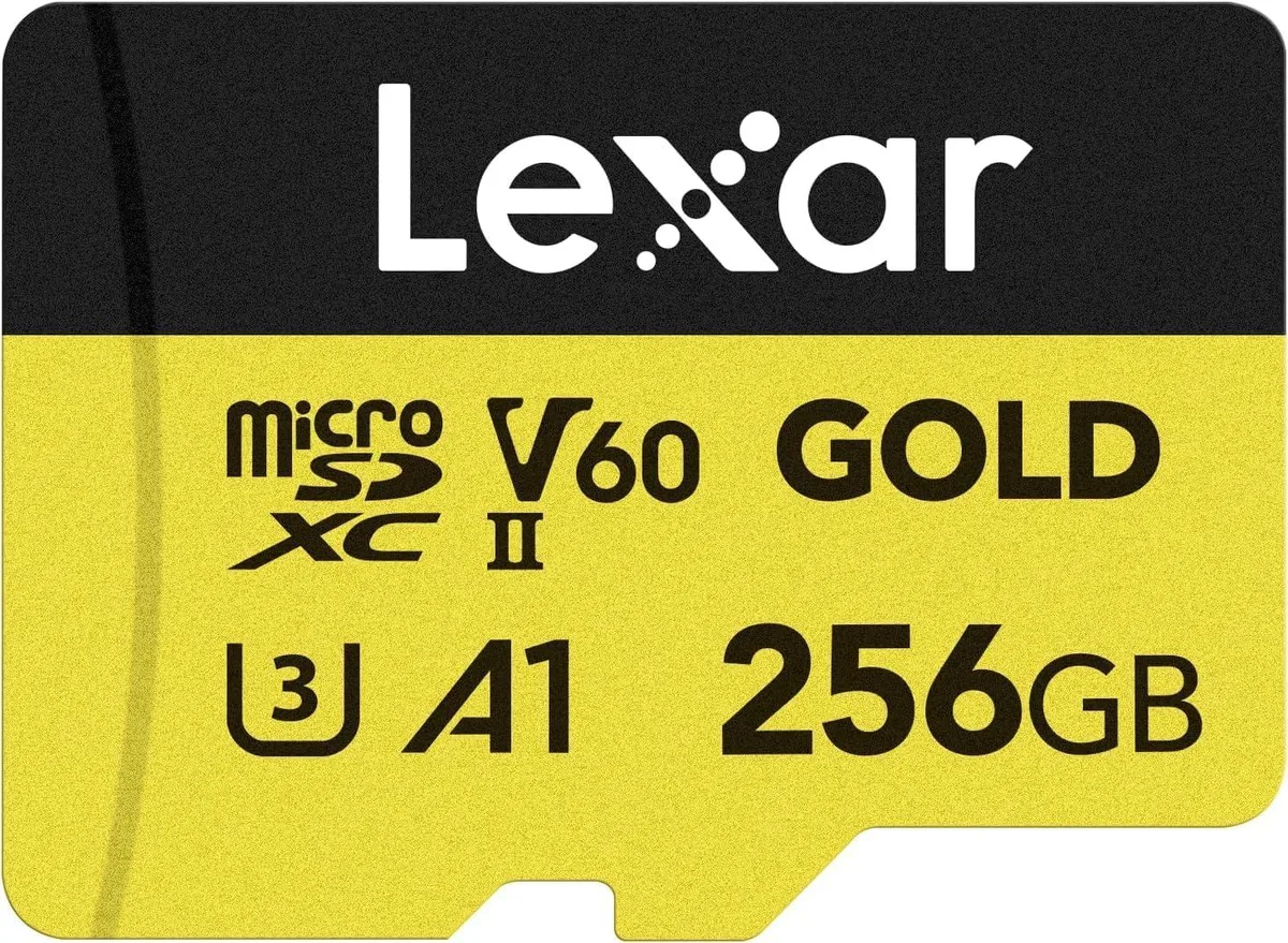 Lexar Lexar Professional GOLD microSDXC UHS-II 256GB memory card — product photo