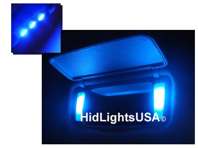 GP Thunder GP Thunder 1031SV-SMD-3B 31 mm 12 V Blue LED Sunvisor Mirror Bulbs Pair — product photo