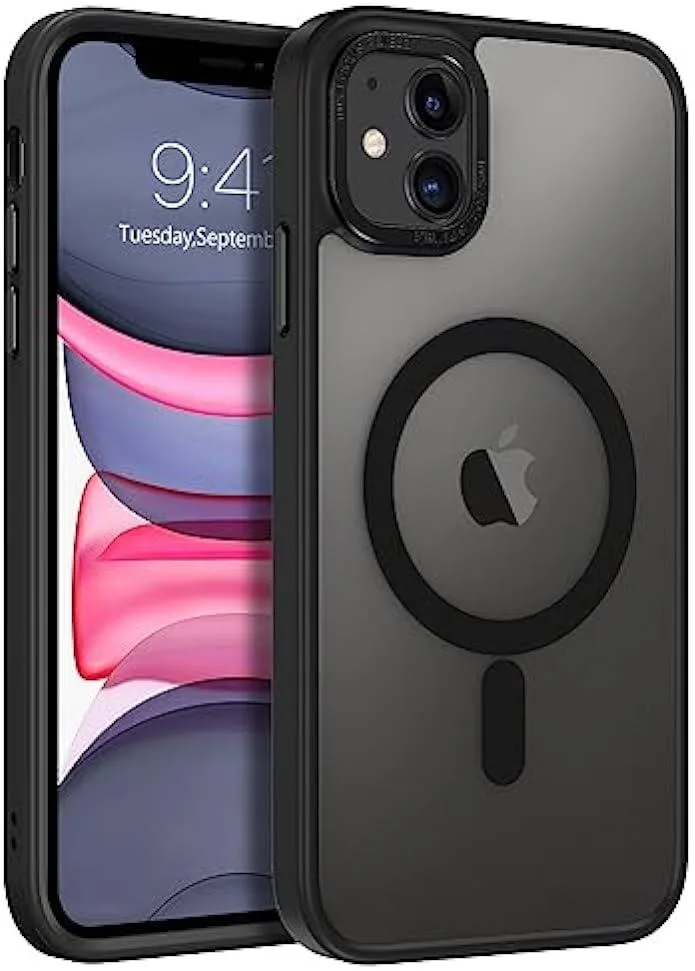 iworkmart iworkmart iPhone 11 Case MagSafe Translucent Matte Black 6.1 — product photo