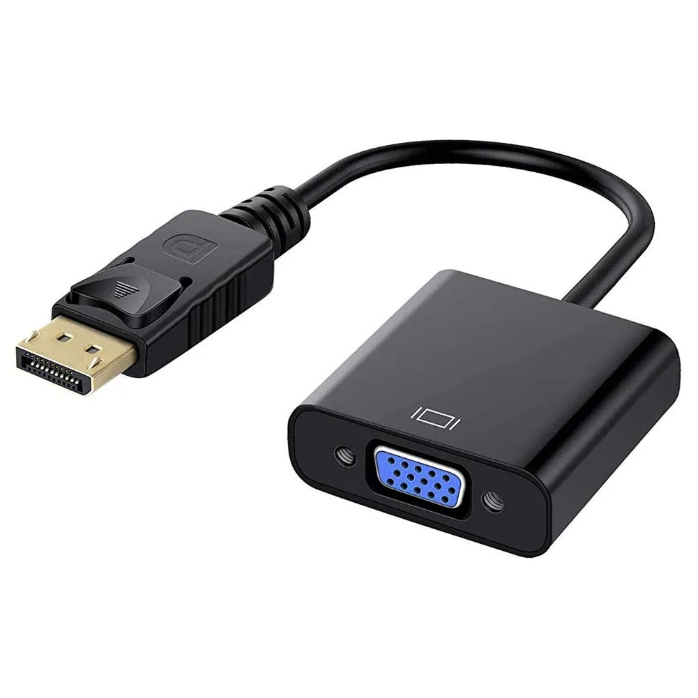 HANNORD HANNORD DisplayPort to VGA adapter (Black) — product photo