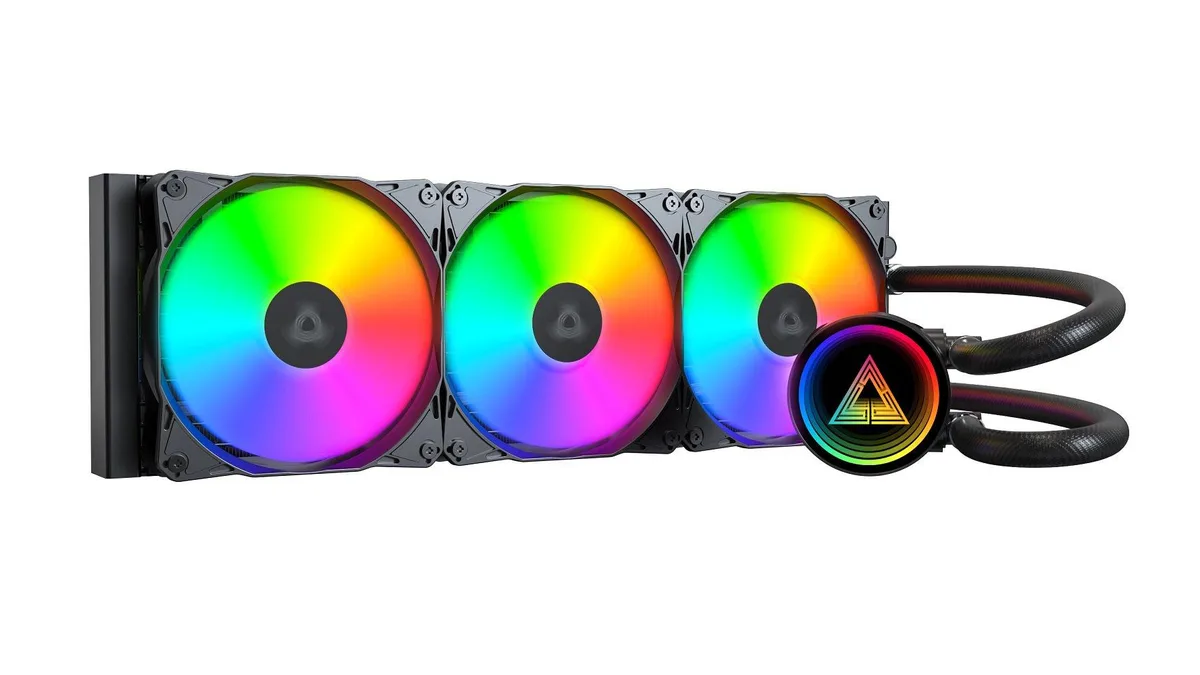 Montech Montech LightFlow ARGB 360 Black liquid cooler — product photo