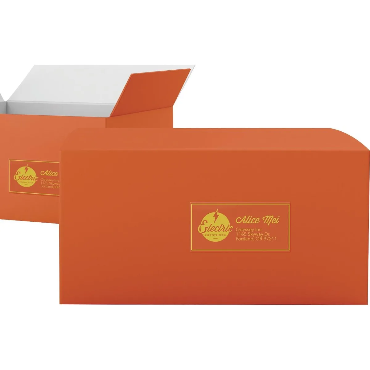 Avery Avery 6522 Easy Peel High Gloss Clear Labels 100 Pack — product photo
