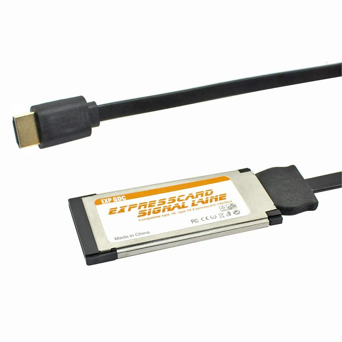 Expresscard cable for external GPU dock, lightweight