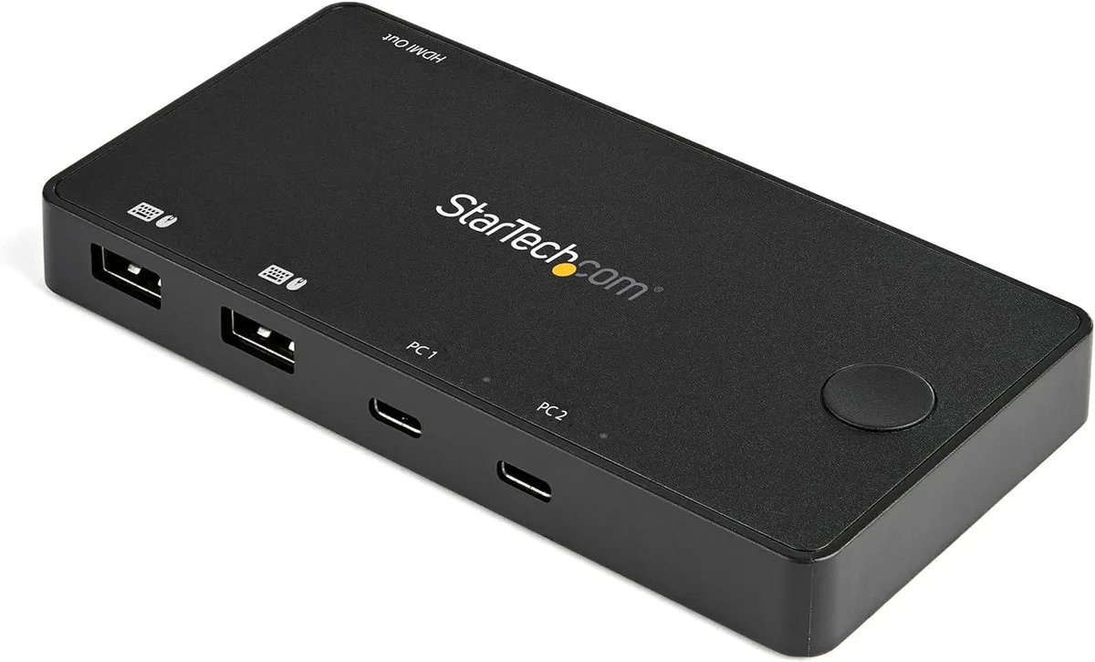 FOCUSTEC FOCUSTEC 2 Port USB-C KVM Switch 4K 60Hz HDMI 2.0 (SV211HDUC) — product photo