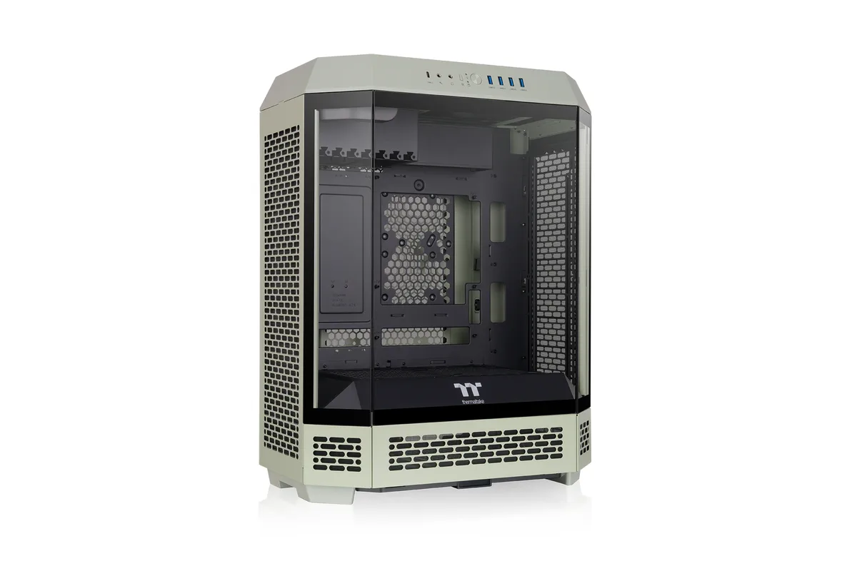 Thermaltake Thermaltake Tower 600 Matcha Green ATX Mid Tower PC Case CA-1Z1-00MEWN-00 — product photo