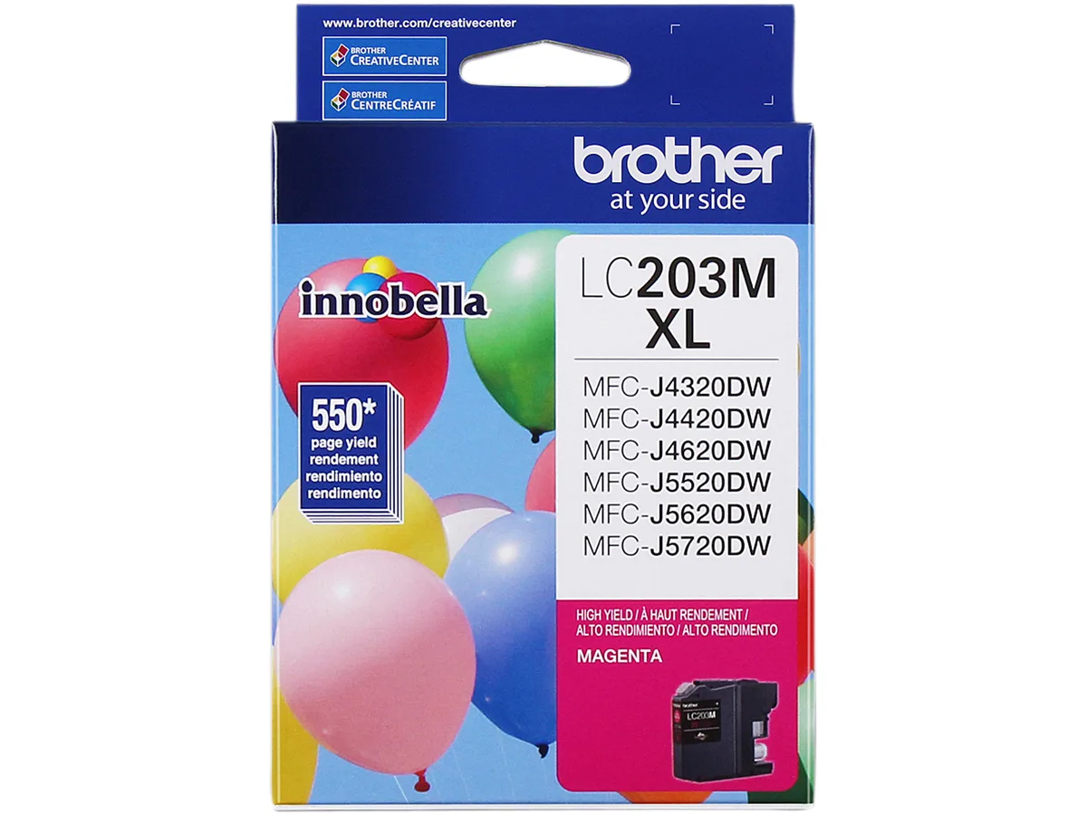 Brother Brother LC203M High Yield Magenta Ink Cartridge 550 Pages — product photo