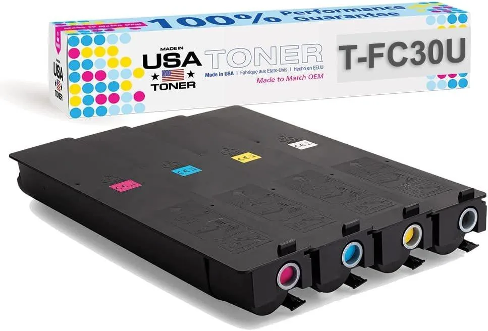 MADE IN USA TONER MADE IN USA TONER T-FC30U Yellow Toner Cartridge — product photo