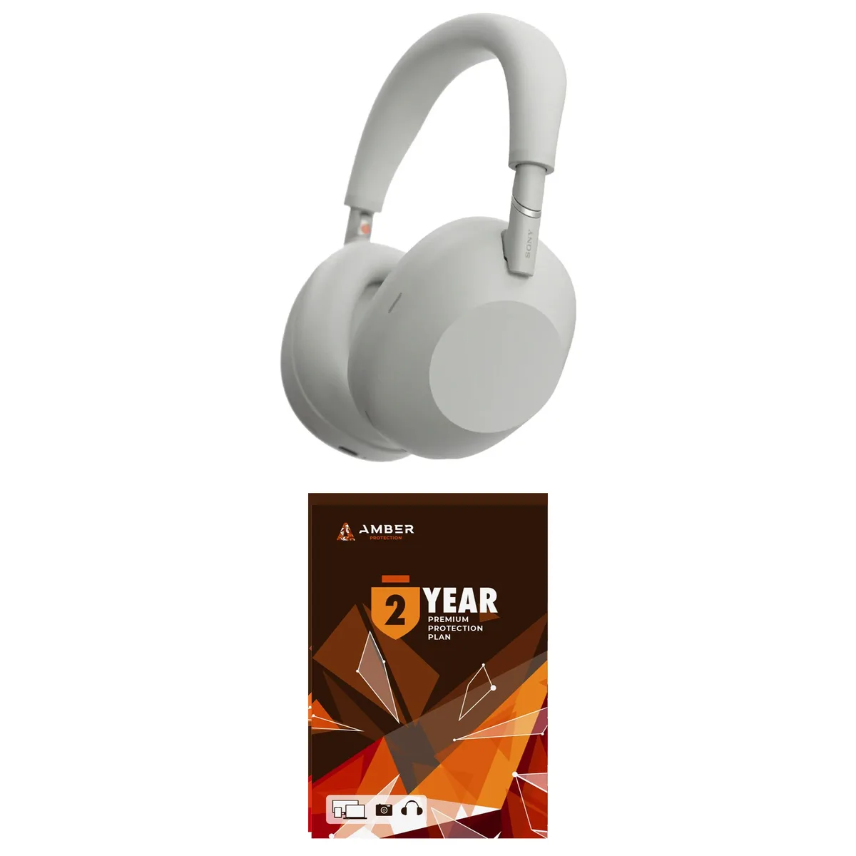 Sony Sony WH-1000XM6/S Silver Wireless Noise Cancelling Headphones — product photo